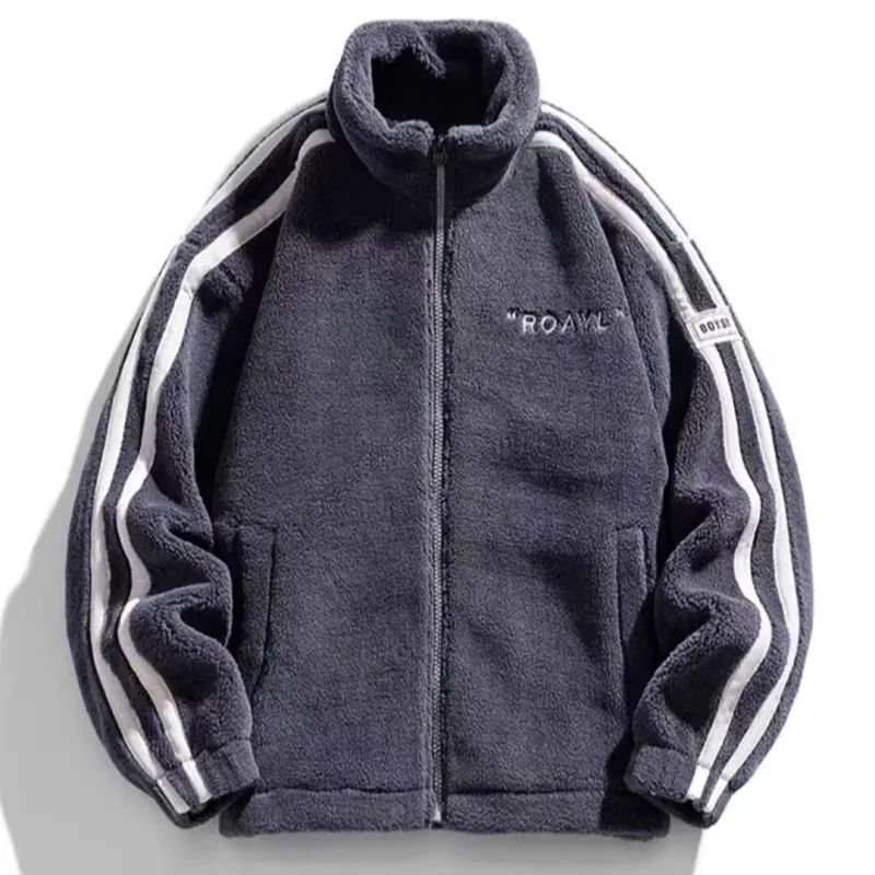 Yeni İlkbahar Sonbahar Erkek Sıcak Kaban M -6XL Sweatshirt Harajuku Moda Japonya Sokak Giyim Üst Günlük Erkek Giyim Alfabe Kapüşonlular