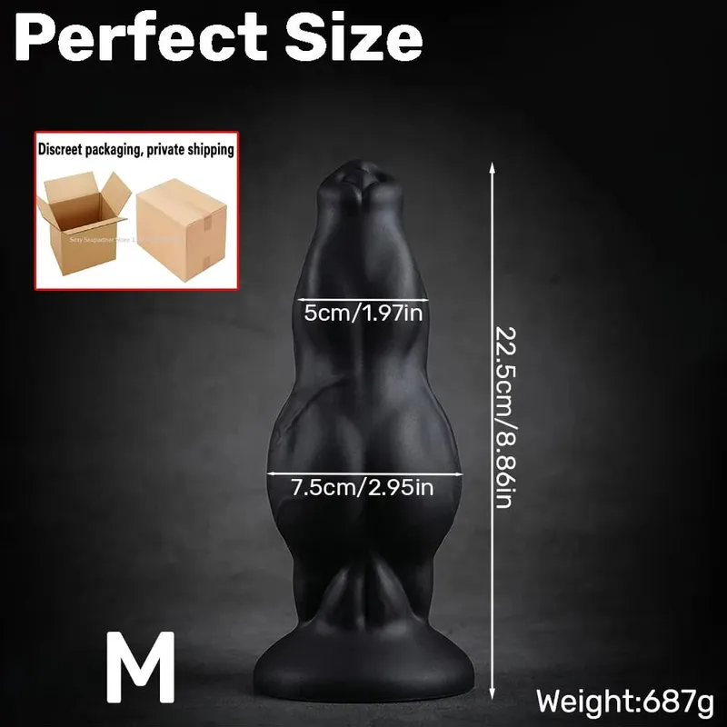 NEW Large Animal Penis Huge Dog Cock Dildo Suction Cup Masturbator Female Anal Butt Plug Big Anal Plug Adult Sex Toys Products