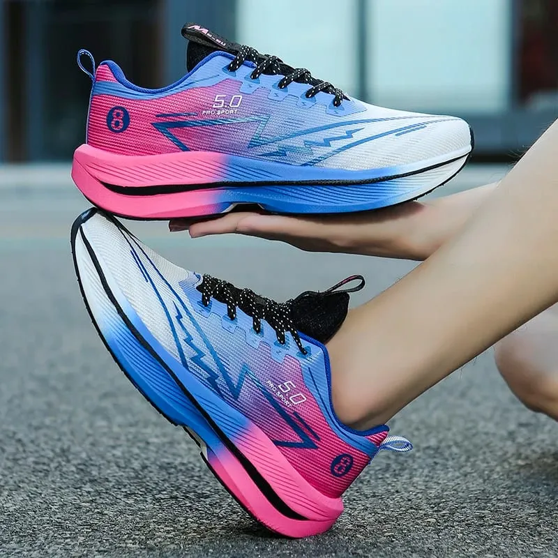 Men Sports Running Shoes Casual Marathon Lightweight Women's Comfortable Athletic Nonskid Walking Sneakers Outdoors Couple Shoes
