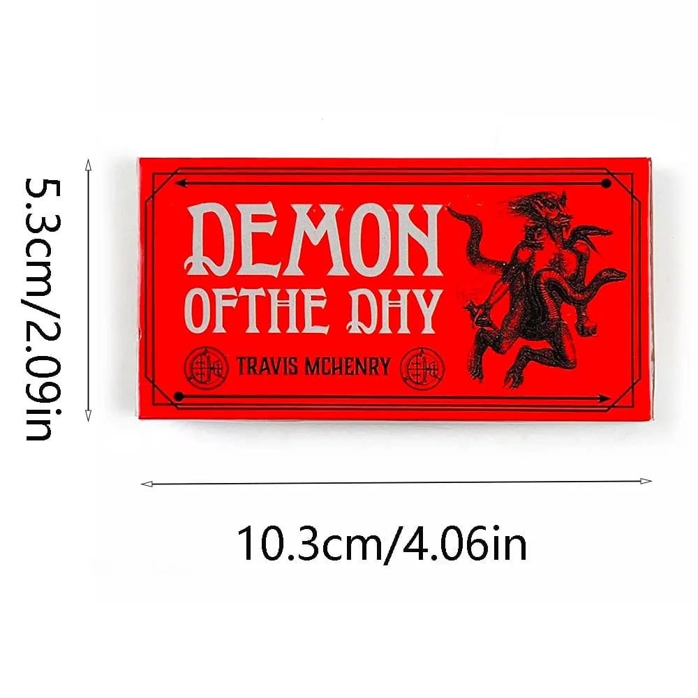 Small Size Demon Of The Dhy Oracle Cards 40 Cards English Version Divination Board Game Spiritual Guidance Card Game