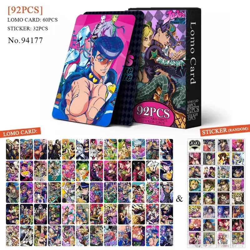 Anime Aanval op Titan‌ Lomo Kaart Ansichtkaart Speelgoed Haikyuu Apotheker Dagboeken Honkai Star Rail Collectie Kaarten Met Stickers Gift