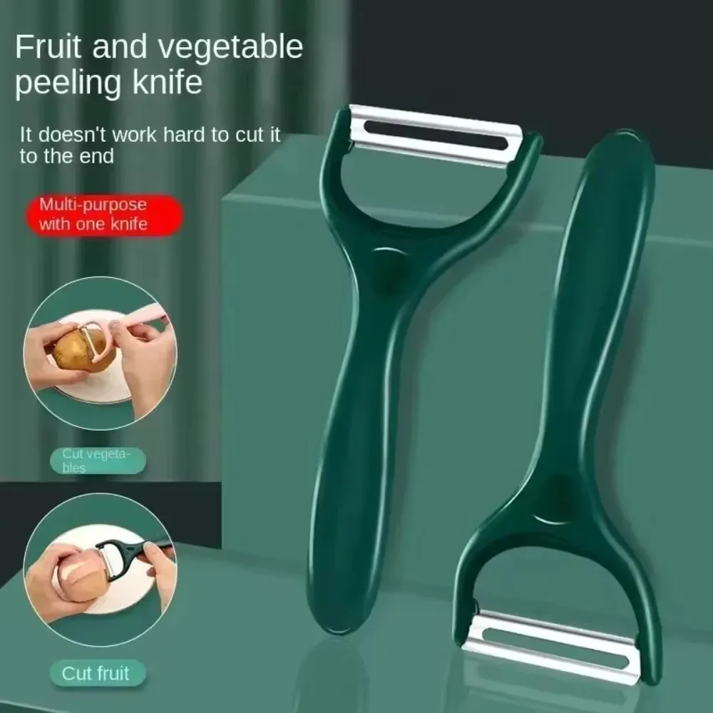 Stainless Steel Creative Fruit Vegetable Peeler for Potatoes Melons Pears Carrots Kitchen Gadget