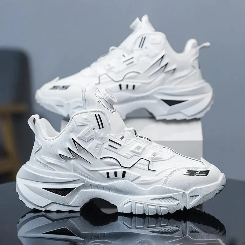 Panlalaking Sneakers Running Shoes Magaan na Breathable Walking Shoes Non Slip Casual Sports Shoes para sa Lalaki Gym Workout Training