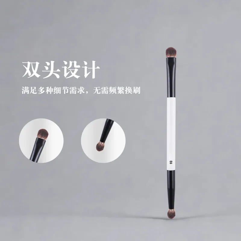 Dual-Ended Foundation Face Brush F4 Powder F1 Blush Contour F2 Makeup Brushes with Box Packaging