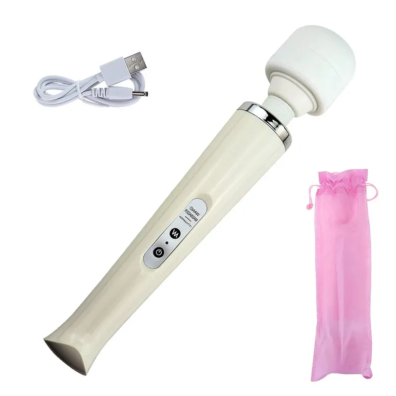 Erotic Toy 10 Speeds Big Size AV Rod Stick Vibrator Powerful Body Massager Sexy Sex Toys for Women Clit Stimulator Magic Wand