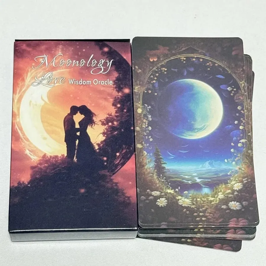 Moonology Love Wisdom Oracle Cards Guide Your Life 38pcs English Fortune-telling Tarot Deck