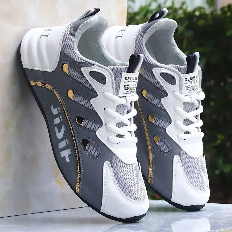 Men's Outdoor Sneakers / 1 Pair Sports Casual Running Shoes Thick Soles / Suitable for Young People Fashion Trends Outdoor Outings Daily Casual Wear