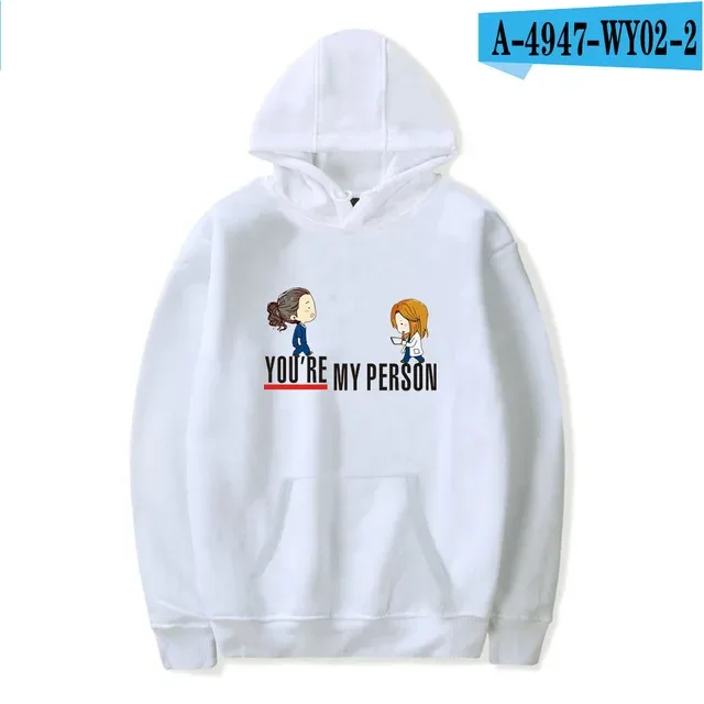 Harajuku Gray's Anatomy Tumblr Greys Anatomy printed Hoodies Sweatshirts Men/Women Comfortable Sweatshirt Adult/Child Pullovers