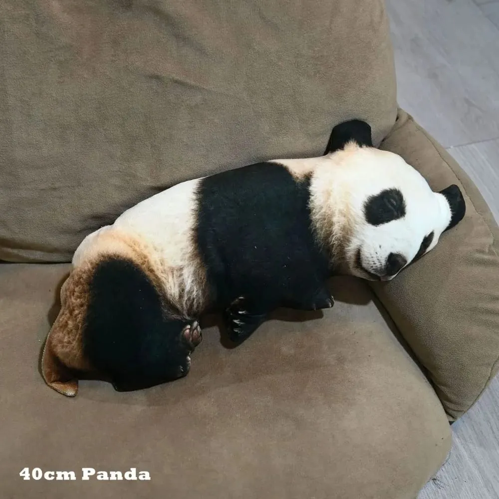 Material Animal Body Pillow 40cm Size Soft Texture Animal Cushion Cute Design PP Cotton Filled Poultry Throw Pillows
