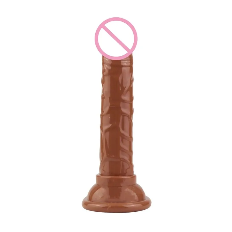 Silicone Dildo with Suction Cup Vagina Clitoris Stimulator Realistic Cock Sex Toys Female Masturbation Device Gay Anus Butt Plug