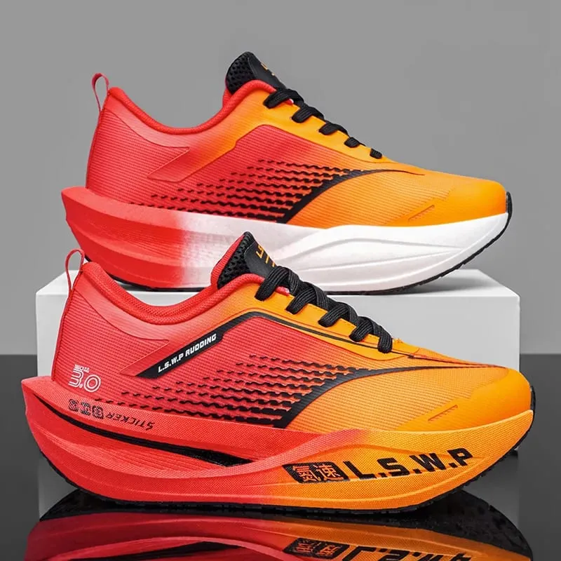 Men Casual Running Shoes Marathon Athletic Trail Sports Outdoor Carbon Plate Breathable Lightweight Comfortable Women's Sneakers