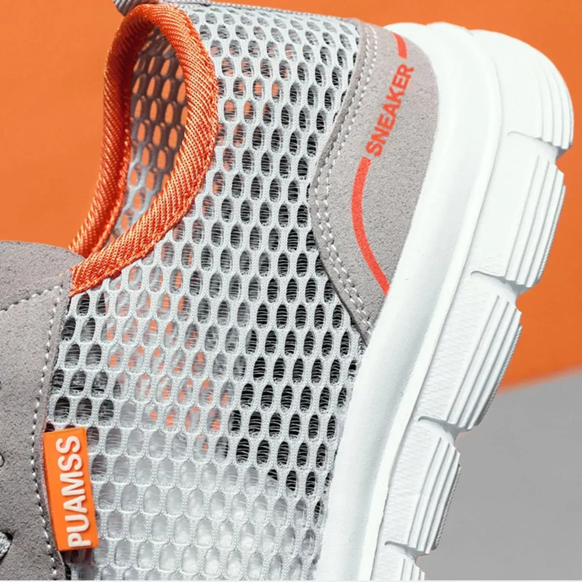 Men Casual Mesh Shoes Summer Breathable Everyday Walking Sneakers Lightweight Non Slip Driving Loafers