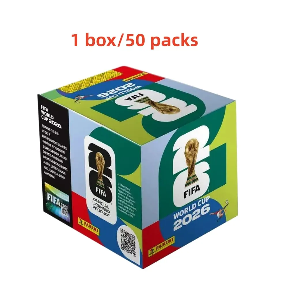 Hot Sales Panini Official 2026 FIFA World Cup Soccer Stickers Limited Edition Sticker Packs Fan Memorabilia gift Good Gift
