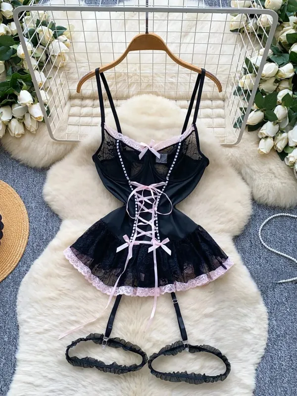 Woman Embroidery Floral Mesh Fashion Sexy Dress Chinese Style Short Sleeve Split Hollow Out Cheongsam New Gauze Sheer Dress
