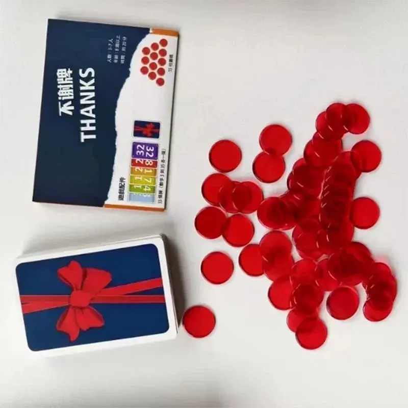 Thanks Board Game Fun Card Game for All Ages Promotes Laughter and Family Entertainment