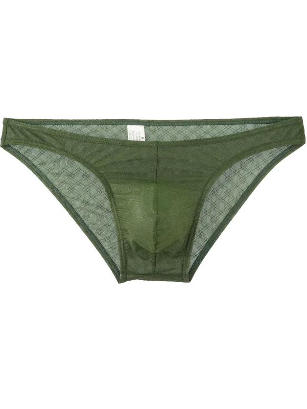 Men Briefs Underwear Men's Sexy Mesh Breathable Underpants Fashion Mens Briefs Bikini Underwear Shorts Male Panties K108