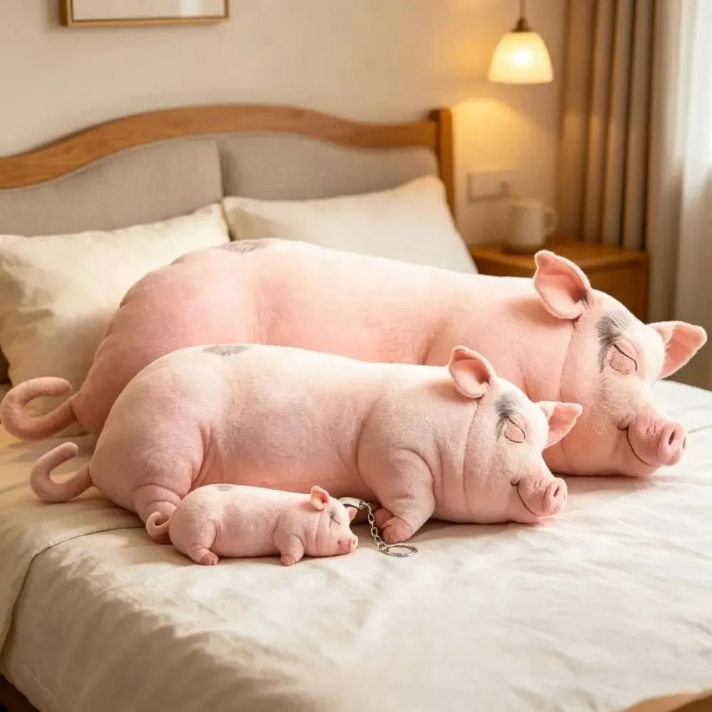 Plush Material Animal Body Pillow 40cm Size Soft Texture Poultry Throw Pillows PP Cotton Filled Cute Design