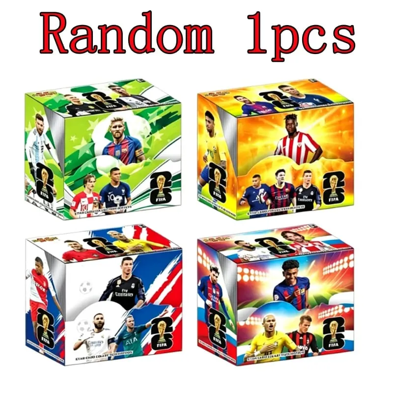 In Stock Panini 2026 New FIFA World Cup Soccer Cards Pack Panini Football Star Cards Soccer Memorabilia Collection Football Card