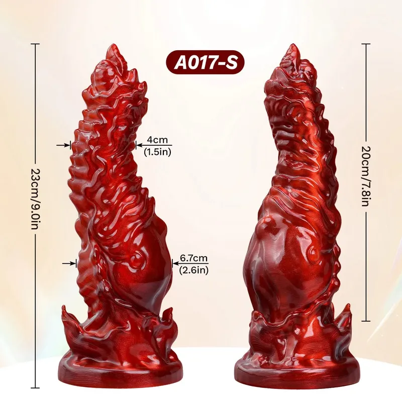 Knot Dildo Silicone Penis G-spot Stimulation Monster Dildo Anal Plug for Women Dragon Dildos Prostate Massager Female Sex Toys