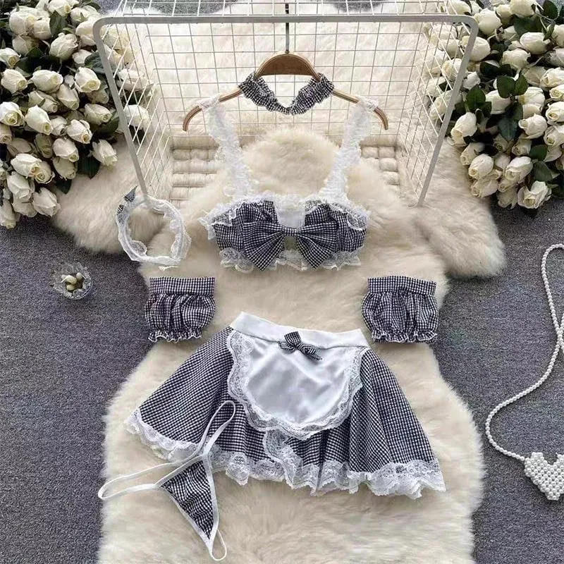Sevimli Gri Tavşan kulaklık Üst Seksi Backless Slim Fit Bodysuit Zip Kolsuz Kadın Seksi Erotik Iç Çamaşırı Tavşan Cosplay Tulum