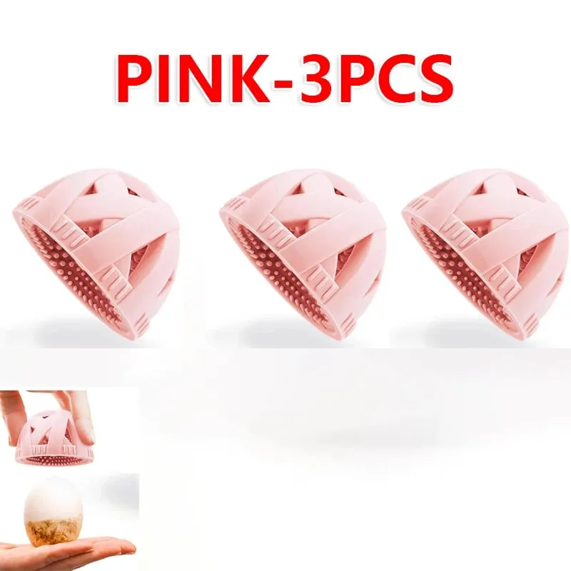 Brosse de lavage d'œufs en Silicone, outil spécialisé de nettoyage d'œufs, épurateur Flexible de qualité alimentaire pour œufs frais de ferme, utilisation en cuisine