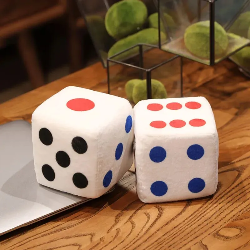 ใหม่ 1 PC Creative Mahjong หมอนจีน Plush ของเล่นรถเก้าอี้พนักพิง Mahjong ลูกเต๋าตลก Nap หมอนโซฟา Home Decor ของขวัญ