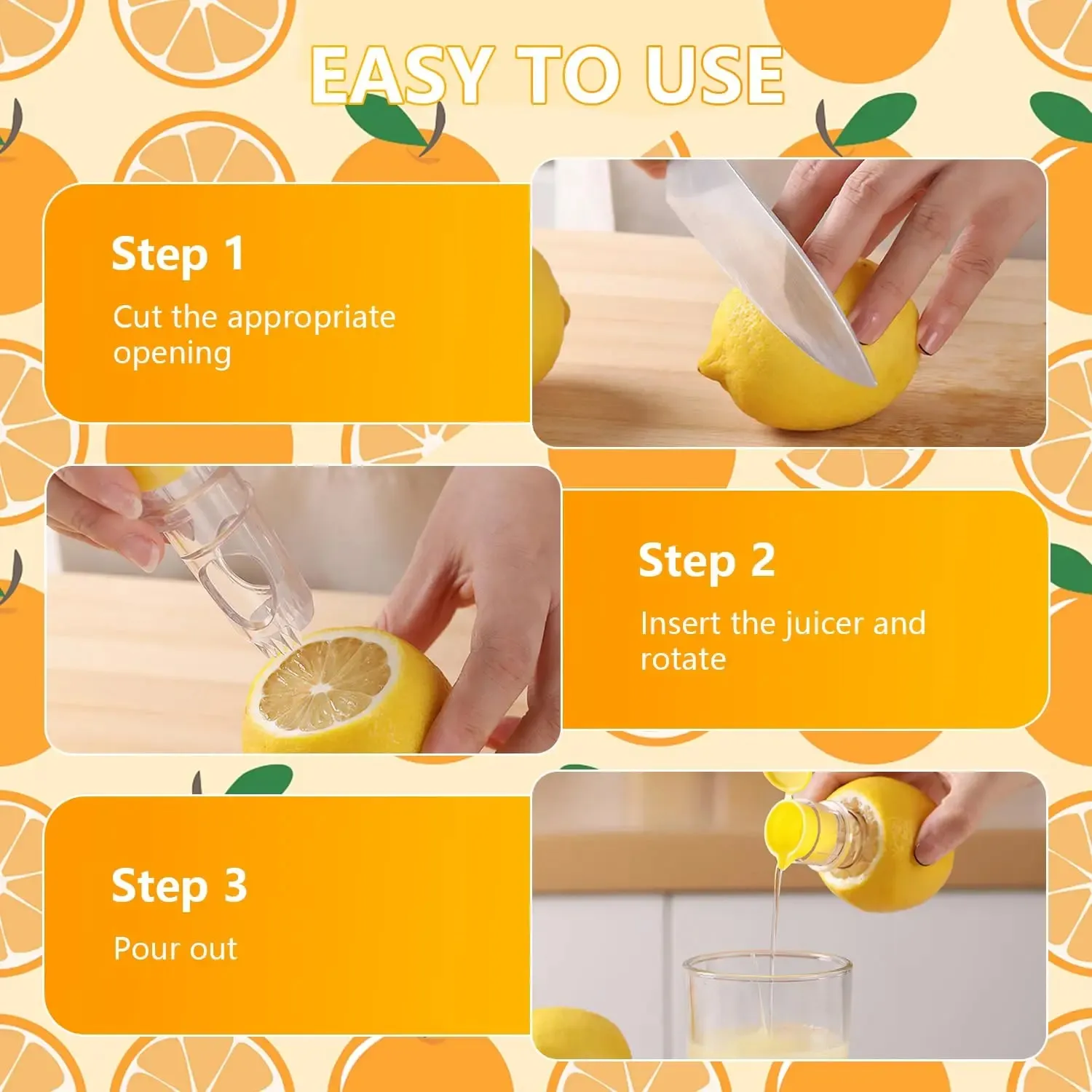 1/2pcs Lemon Mini Squeezer Portable Lemon Juicer With Lid Squeeze Lime for Cocktails Easy Juice Extractor Freshness Preserving