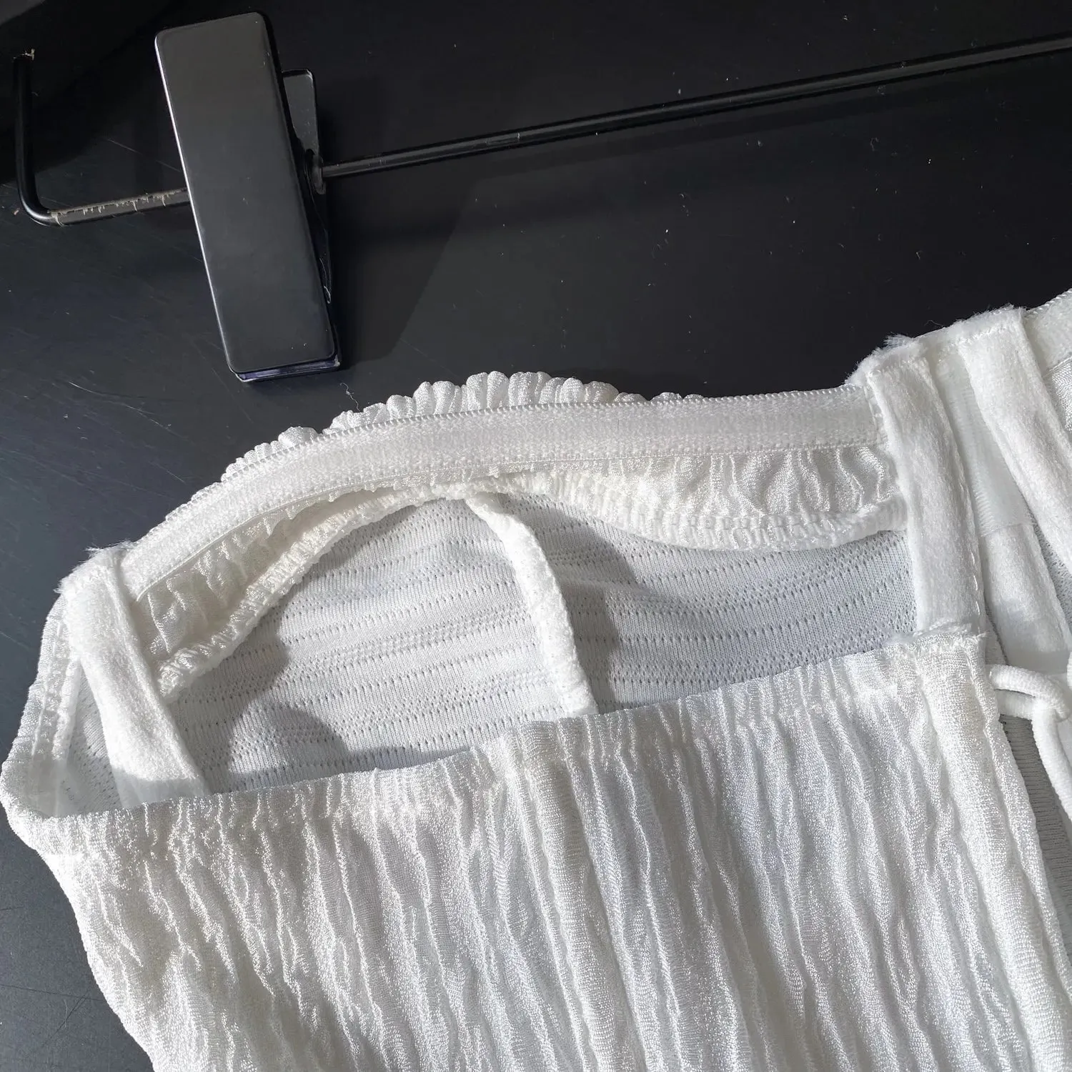 Sexy Off Shoulder Bandage Tube Top Chic Strapless Crop Top Korean Fashion Sleeveless Camis Women Tank Top