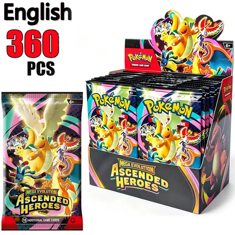 English French Spanish Pokémon Cards Game CROWN ZENITH SILVER TEMPEST Lost Origin Brilliant Stars Carte Pokémon Collection Toys