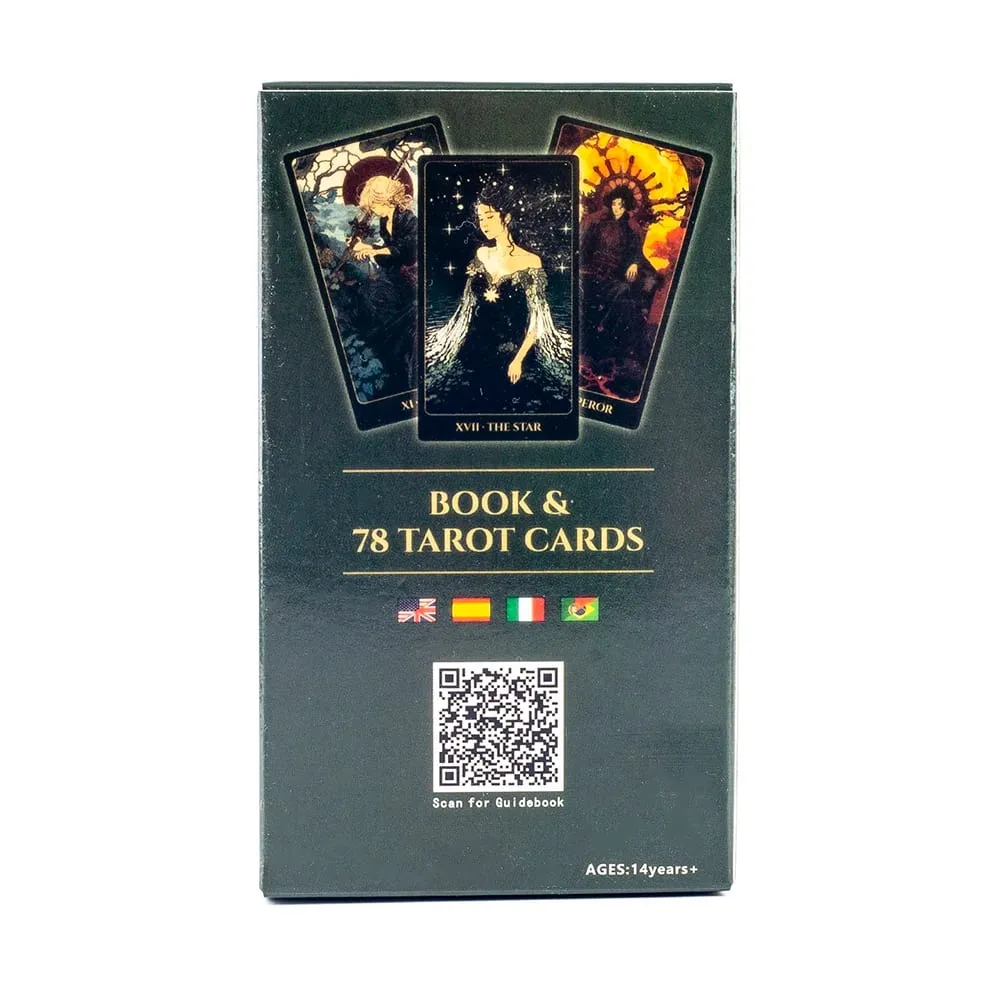 Ukiyo Tarot Cards 78Pcs Leisure Entertainment Game Card Family Gathering Divination Deck Board Playing Games 10.3*6CM