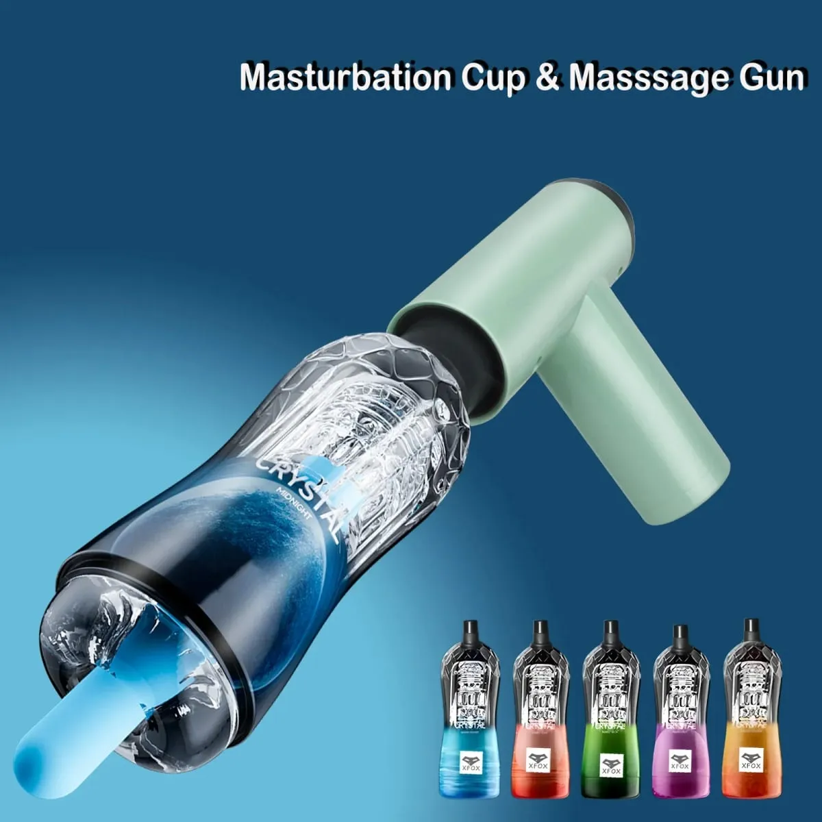 Fascia Gun Massager Adapter Sex Machine Accessories Male Electric Masturbator Electric Aircraft Cup Adult Sex Toys