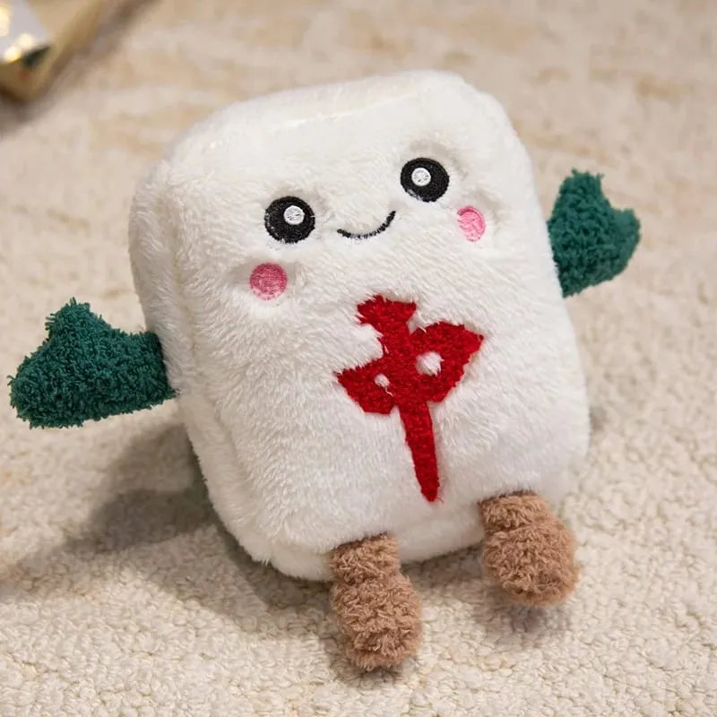 Funny China Mahjong Series Plush Toys Cozy Cotton Cartoon Throw Pillow Back Cushion Children Game Props Creative Home Decor