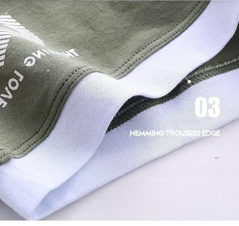 1 pçs masculino algodão boxer shorts calcinha underwear3 cores l xl 2xl 3xl macio carta cinto respirável macio moda esportes