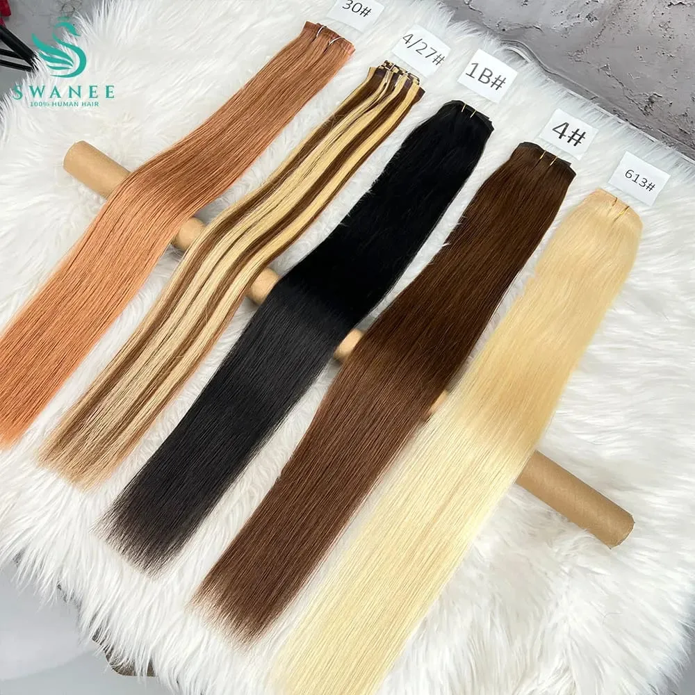 Clip in Hair Extensions Real Natural Hair Virgin Straight Set 7 Pcs/Set Vietnamese Clip in Human Hair Extensions