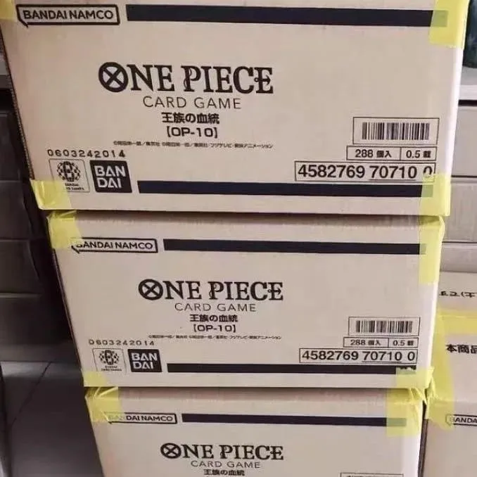 In Stock Bandai Genuine One Piece Card OPCG God Speed Fist Luffy Pirate Group Seven Japanese Sealed Card Collection Toys Gift