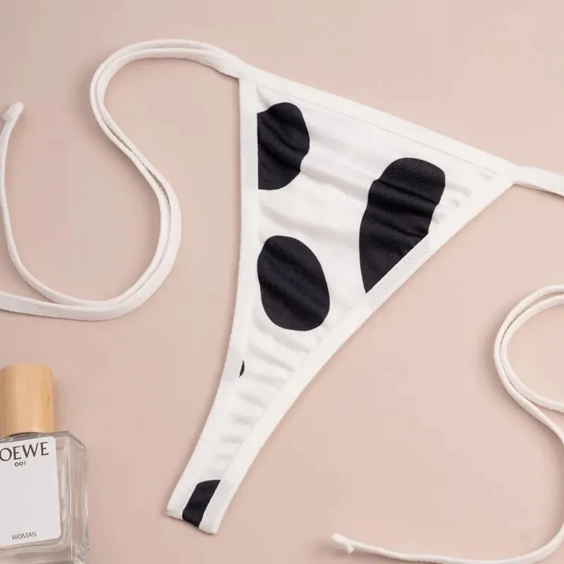 Sexy Underwear European and American Sexy Women's Lingerie Set - Pajama Set (2-piece) Micro Bikini Plus Size Lingerie