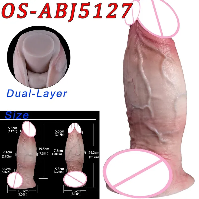 47Cm Thực Tế Dài Dương Vật Giả 2 Đầu Hậu Môn Âm Đạo Kích Thích Đồ Chơi Tình Dục Có Mút Dành Cho Các Cặp Đôi Đồng Tính Nữ Người Đồng Tính Nam trưởng Thành Dụng Cụ