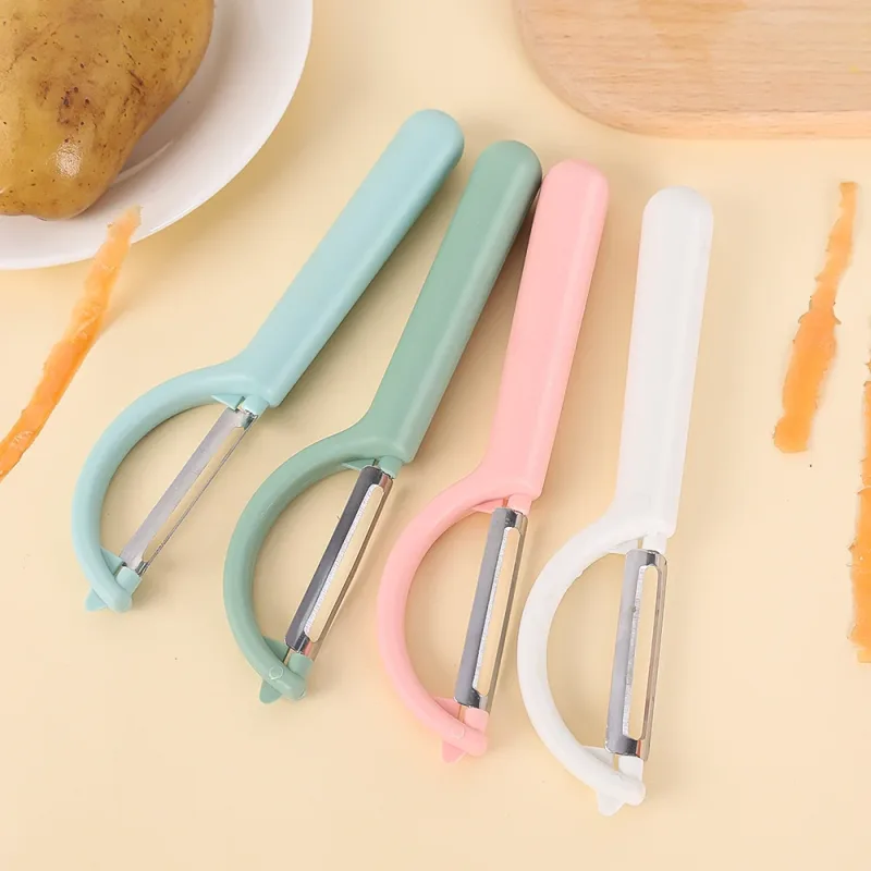 Stainless Steel Peeler para sa Potato Fruit Peel Removal Vegetable Plane Peelers Manual Mabilis Pagbabalat Vegetavle Cutter Tool sa Kusina — image 6