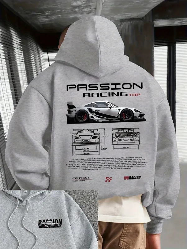 Sweat à capuche décontracté pour hommes, imprimé alphabet, coupe ample, streetwear bahreïn, 22ss, vêtements pour hommes, une pièce, haikyuu