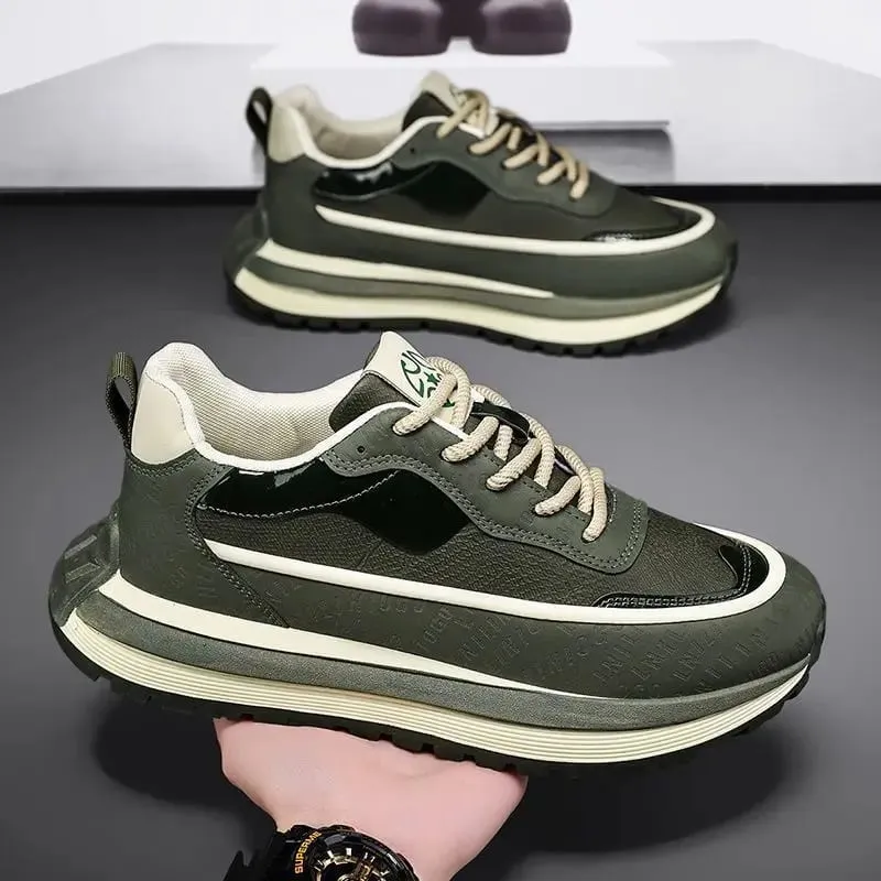 Free Shipping Men Shoes Casual Sneakers Skateboarding Fashion Leather Outdoor Running Hiking Tennis Luxury Platform Comfortable