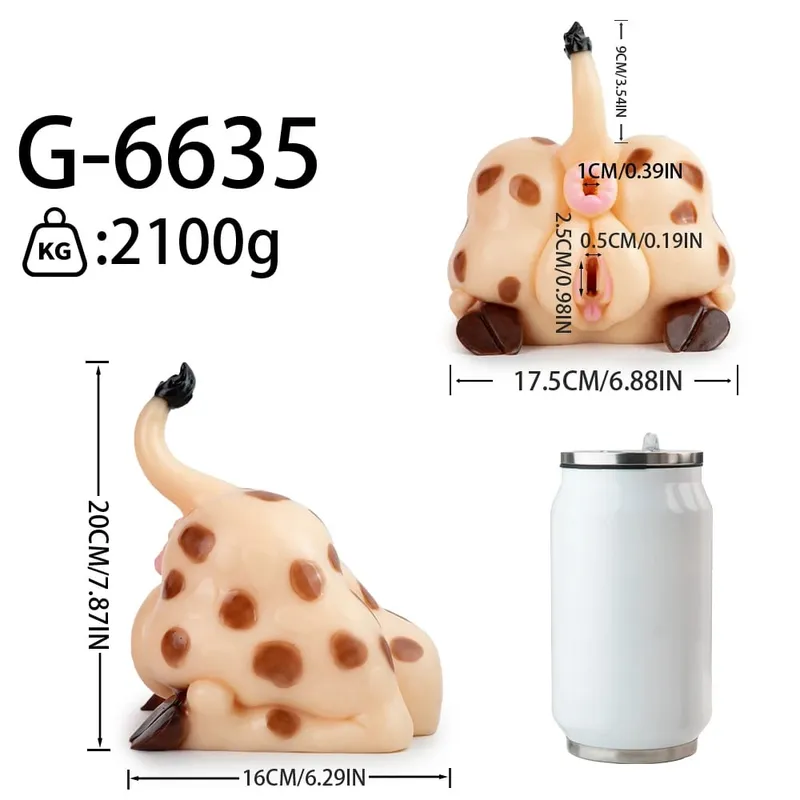 Macaron Color Pony Horse Silicone Male Masturbator 3D Realistic Vagina Two Channel Design Penis Pleasure Sex toys for Men