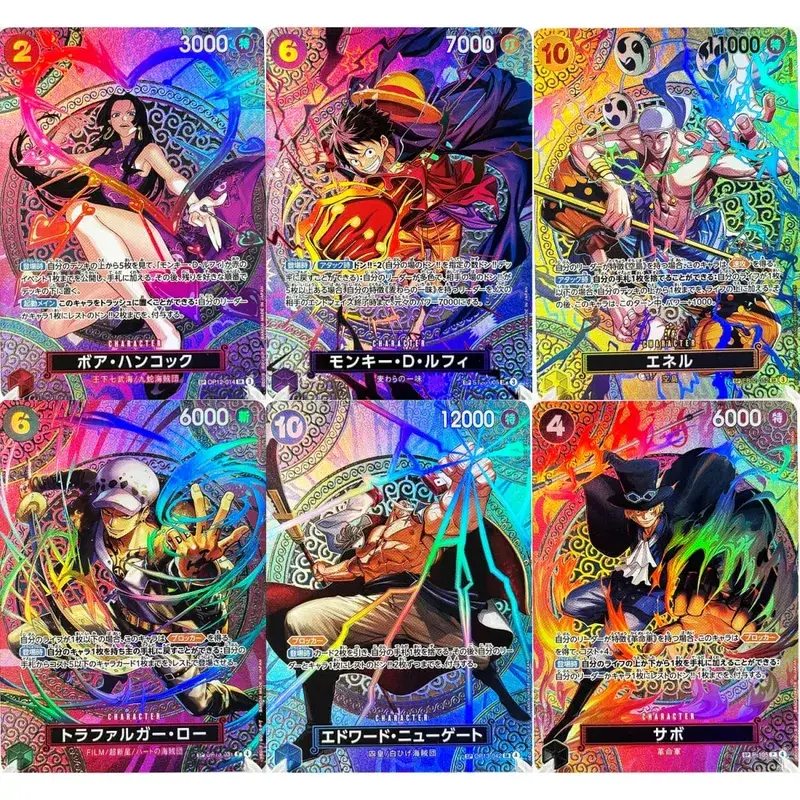One Piece Card Game OTCG OP15 SP Rare Card High Quality DIY Replica Textures Anime Collectibles holographic Foil Proxy Cards