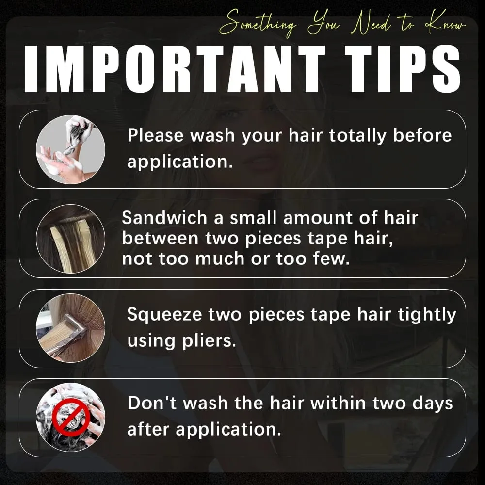 20pcs Women Natural Tape in Human Hair Extensions Remy Hair Adhesive Invisible Skin Weft Hair Straight Human Hair Extensions