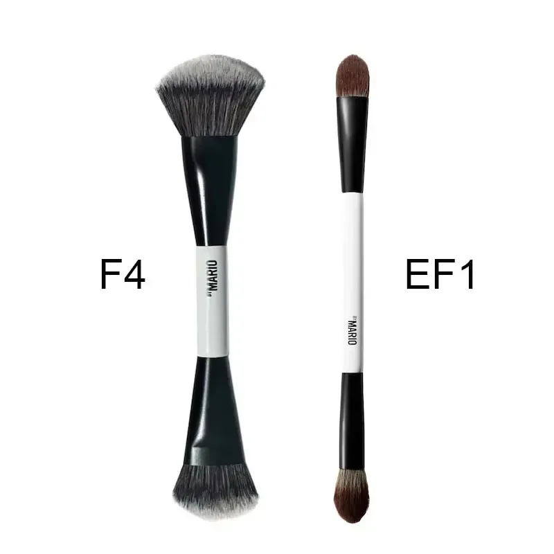 Soft Fiber Hair Cosmetic Brush Set - F1-F4 E1-E6 Series Makeup Brushes for Highlight Blush Ambient Glow - Premium Quality
