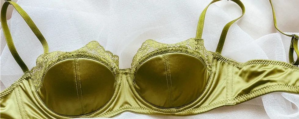 Damski biustonosz pół zabudowany koronkowy komplet cienkie fiszbiny seksowny biustonosz Minimizer Anti-Sag wsparcie boczne ukryj pod pachami gruby komplet bielizny damskiej 2-38
