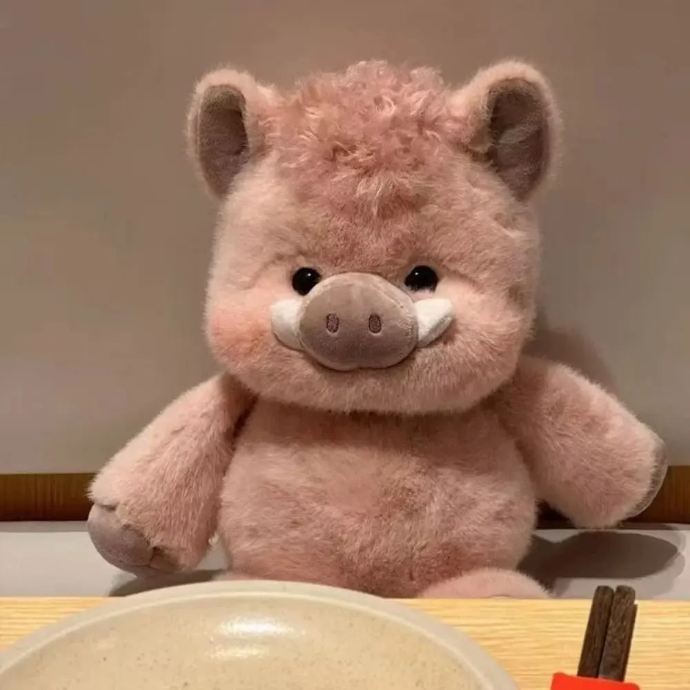 Creative Gift Soft Pig Animal Pillow Emotional Support 17.7inch Cute
