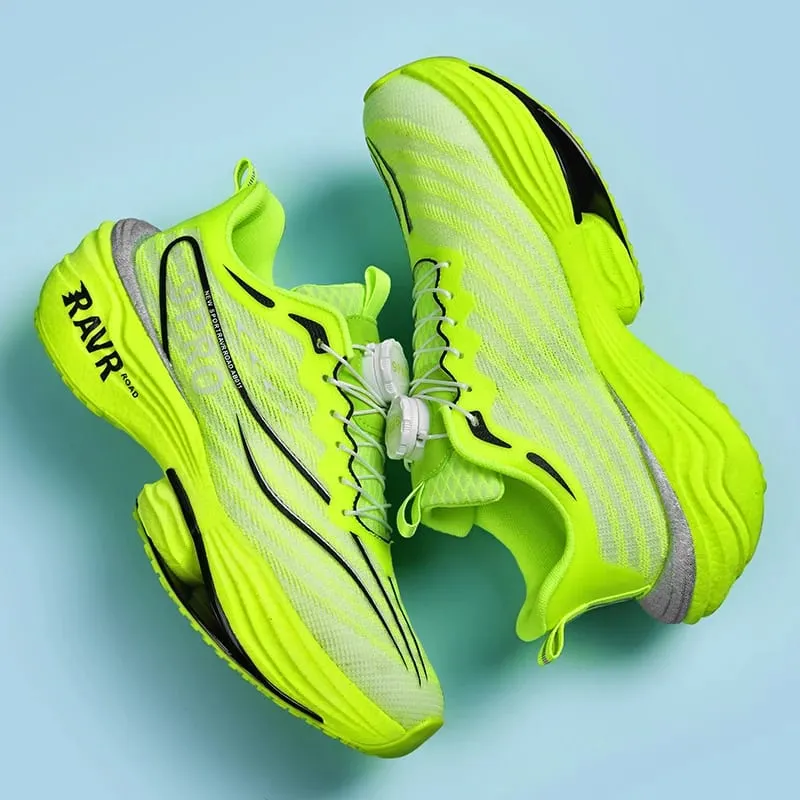 Men's New Sneakers Carbon Plate Cushioning Running Shoes 9PRO MAX Jogging Breathable Mesh Non-Slip Outdoor Shoes Off-road Shoes