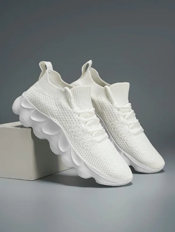 Men's Large Size Outdoor Hiking Running Slip-on Shoes Comfortable Casual Versatile Fashionable Sports Shoes for Couples Training