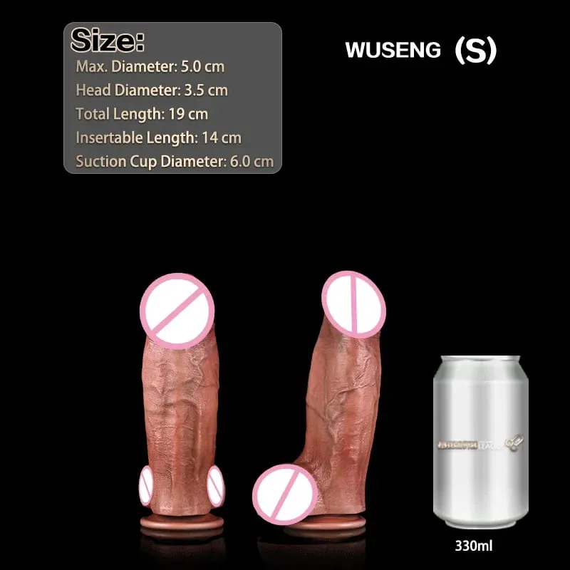 Realistic Dildo Lifelike Skin Texture Firm Core Design Ultimate Satisfaction Adult Toy