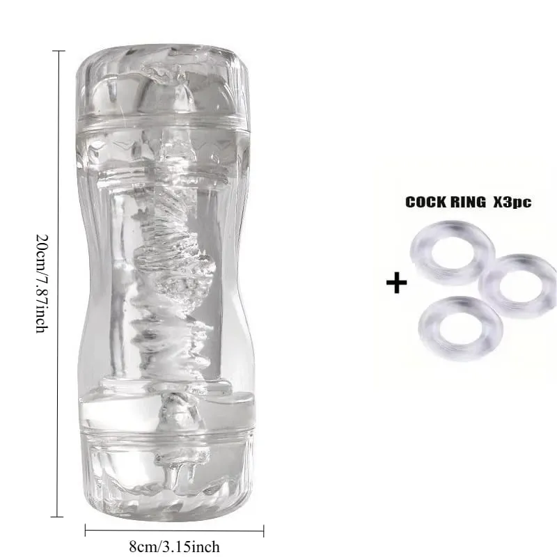 Men's Penis Trainer Pocket Pussy Realistic Endurance Exercise Sex Products Pocket Pussy Sexy Sex Toy For Men